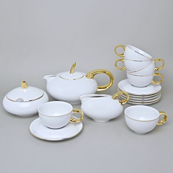 Tea set for 6 pers. Maria-Theresa, Rudolf Kampf 1907