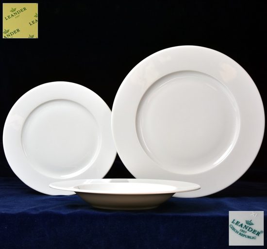 Plate set for 6 pers. Sabina, Leander 1907