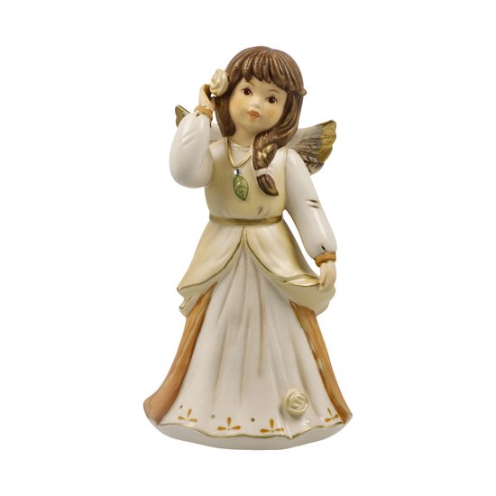 Angel Dressed up for Christmas 8,5 / 7,5 / 15,5 cm, stoneware, Goebel