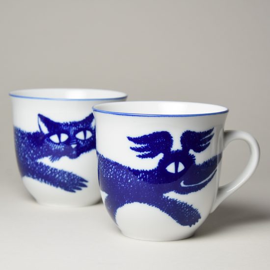 Mug Mirek Kočkopes (dogcat), 2 pcs., 400 ml, Český porcelán a.s.