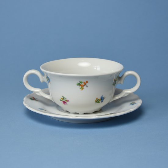 Cup 330 ml soup plus saucer 18 cm, Ophelie Hazenka