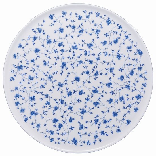 Cake plate 32 cm, FORM Sugar 1382 Blaublüten, Arzberg porcelain