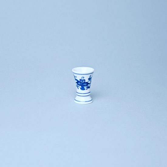 Váza mini 1213 4,5 cm, Cibulák, originální z Dubí