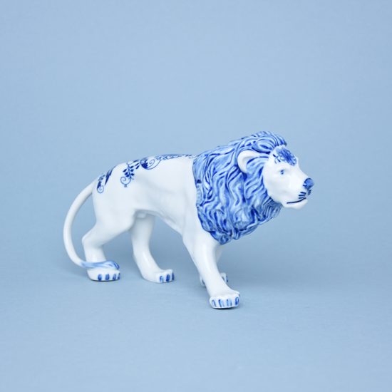 Lion 22 cm, Original Blue Onion Pattern