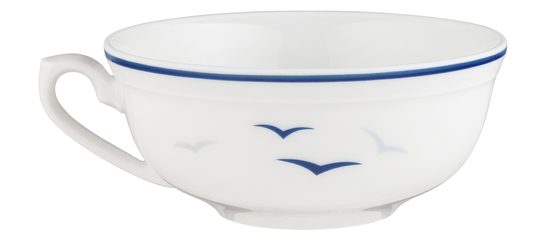 Šálek čajový 0,12 l, Worpswede 4164 Rügen, Královský porcelán Tettau