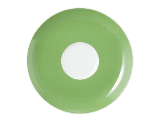 Liberty grass: Universal saucer 16,5 cm green, Seltmann porcelain