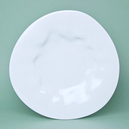 Dish round / Dinner plate 32 cm, Flamenco, G. Benedikt 1882