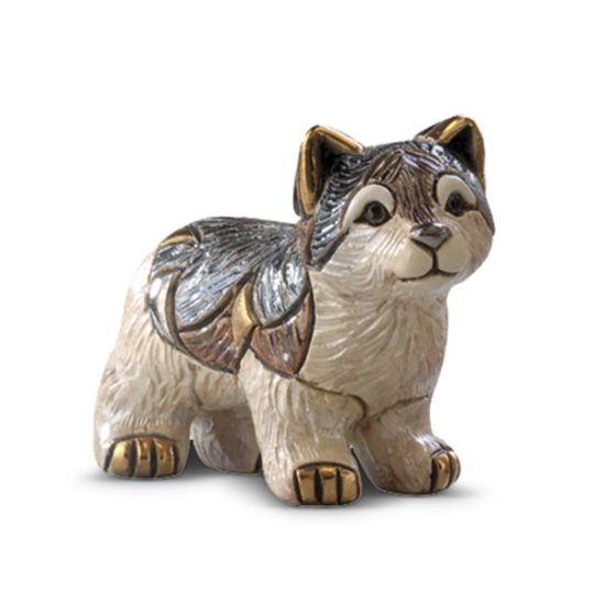 De Rosa - Mládě vlka (stojící), keramická figurka, De Rosa Montevideo