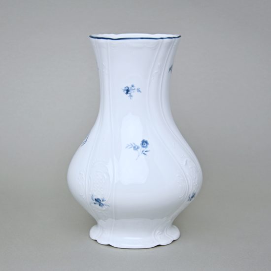 Váza 23 cm, Thun 1794, karlovarský porcelán, BERNADOTTE kytička