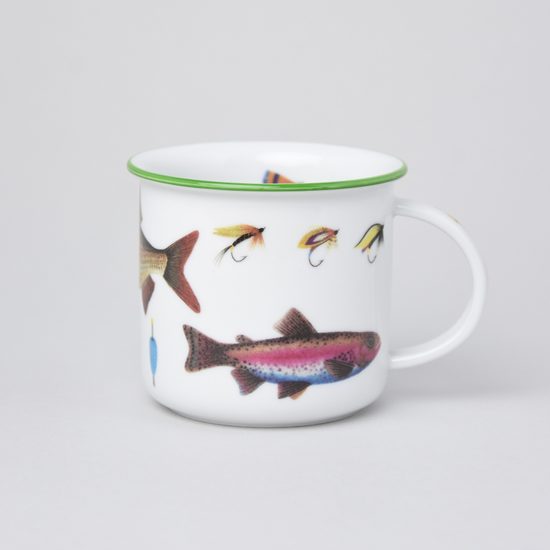 Hrnek Tina střední 240 ml, ryby, Český porcelán a.s.