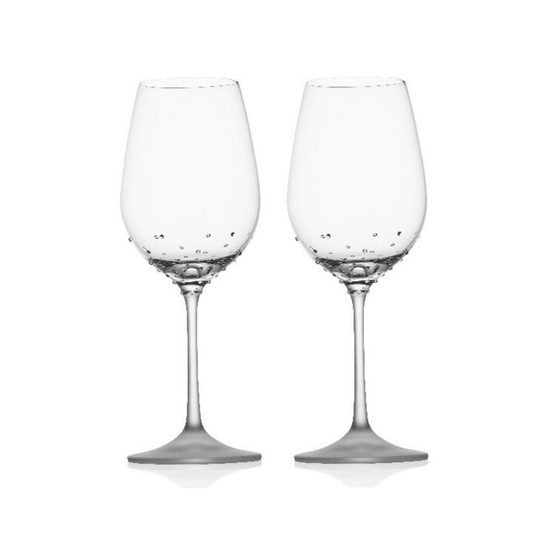 Ledové sklenice - Víno set 350 ml - 2ks, Křišťálové dárky a dekorace PRECIOSA