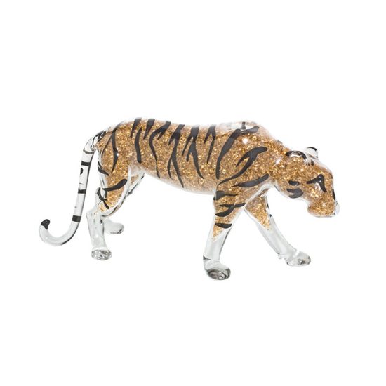 Tygr bengálský 86 x 175 mm, Křišťálové dárky a dekorace PRECIOSA