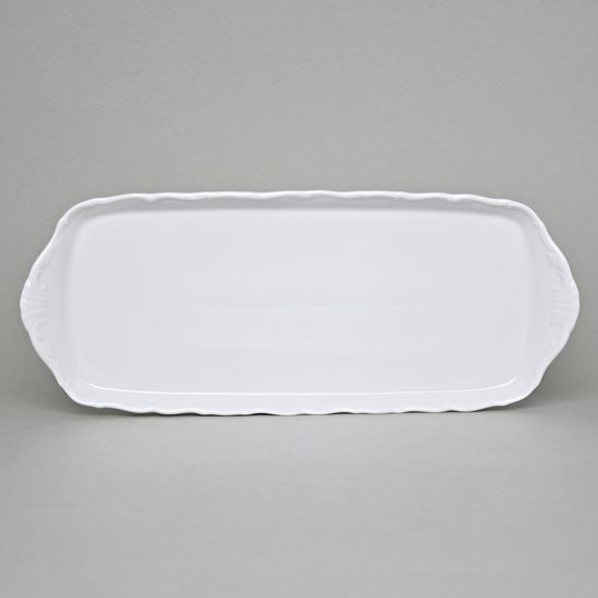 Tray 36 cm square, Verona white, G. Benedikt 1882