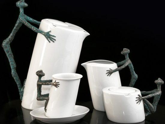 Coffee set for 6 persons Sisyfos, Thun Studio, Luxury Porcelain