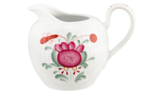 Mlékovka 290 ml, Amina růže Východního Fríska, porcelán Tettau
