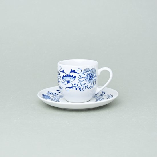 Coffee cup 0,16 l and sacuer 135 mm, Henrietta, Thun 1794 Carlsbad porcelain