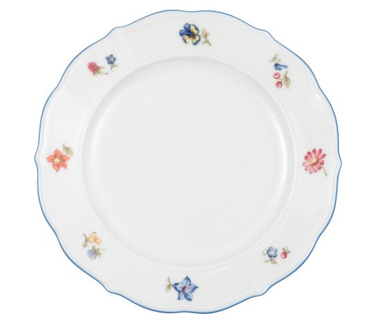 Breakfast plate 20 cm, Sonate 34032 flowers, Seltmann porcelain