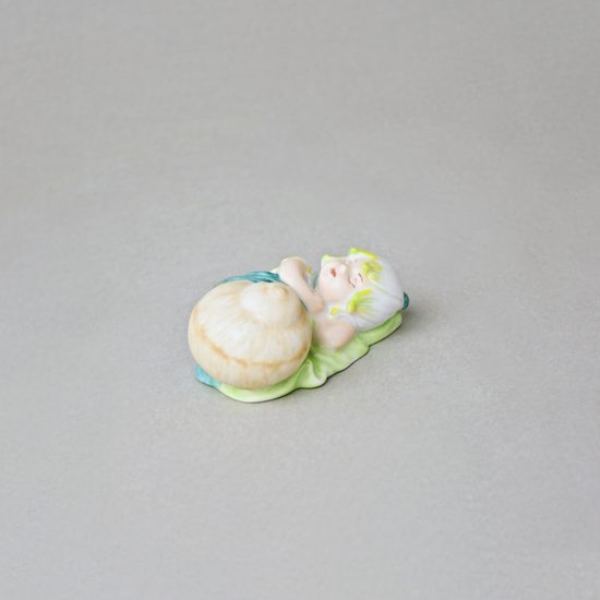 Snowflake 4,5 x 8,2 x 3,5 cm, Saxe, Porcelain Figures Duchcov