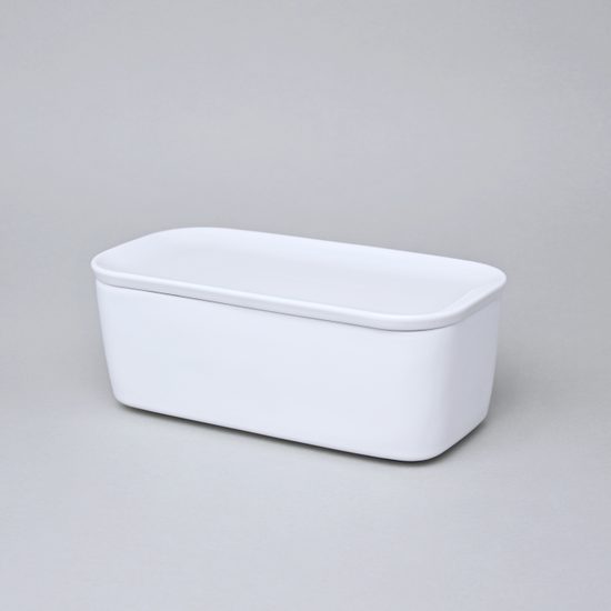 Mísa zapékací s víkem 24 x 12 x 8 cm, NO LIMITS, porcelán Seltmann