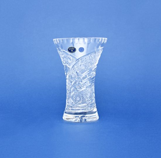 Křišťálová váza broušená, 180 mm, Crystal BOHEMIA