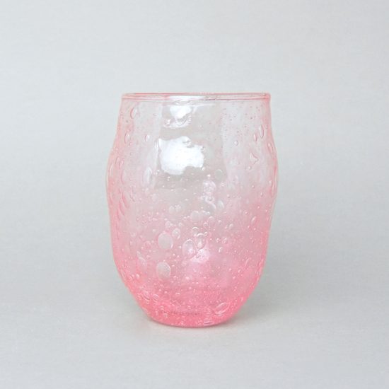 Colorful soda glass - PINK, Pačinek GLASS