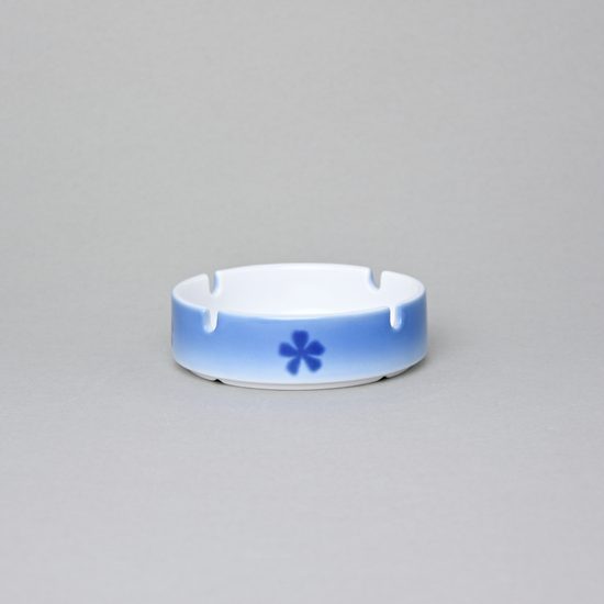 Popelník PRAKTIK 10 cm, Thun 1794, karlovarský porcelán, BLUE CHERRY