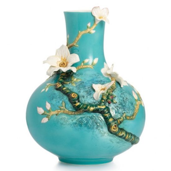 Vase Almond 35 cm, porcelain, Van Gogh, porcelain FRANZ