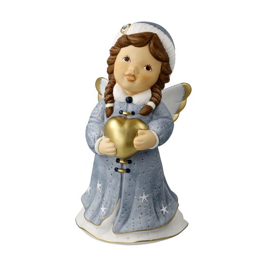 Angel Winter Love 14 / 12.5 / 25cm, biscuit china, Nina & Marco, Goebel