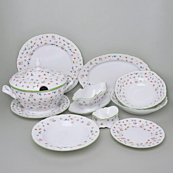 Dining set for 6 pers., Thun 1794 Carlsbad porcelain, BERNADOTTE 7570a57