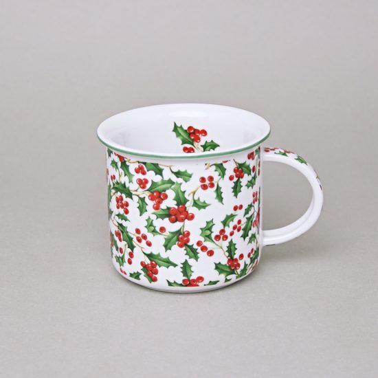 Mug Tina Fantasy, Christmas - Holly, 240 ml, , middle, Cesky porcelan a.s.
