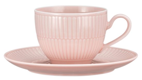 Šálek kávový 250 ml + podšálek 16 cm, Amina Rose, porcelán Seltmann