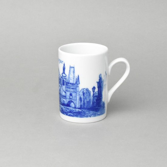 Mug Roky 300 ml Prague - Charles bridge - cobalt decor, Český porcelán a.s.