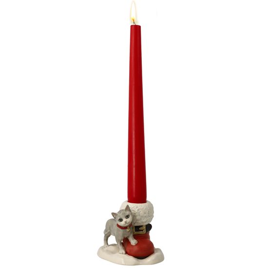 Candle holder Let´s cuddle, 8 / 8 / 7 cm, stoneware, Goebel