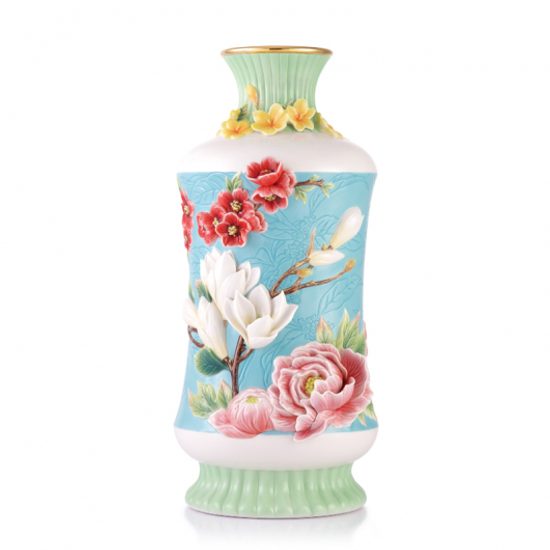 Wealth vase h=48,5cm, FRANZ Porcelain