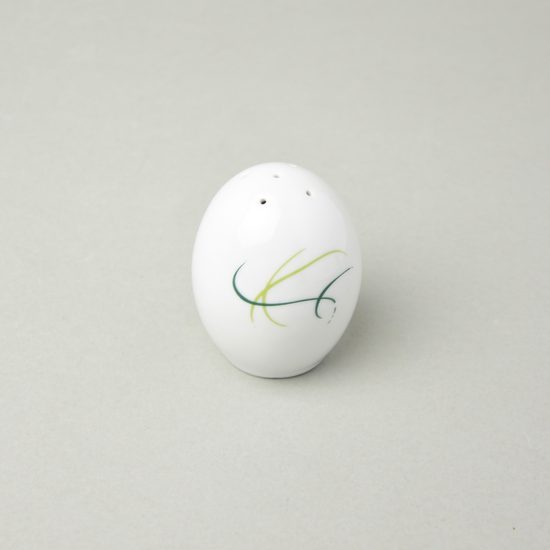 Shaker - salt, Thun 1794, karlovarský porcelán, OPÁL grass