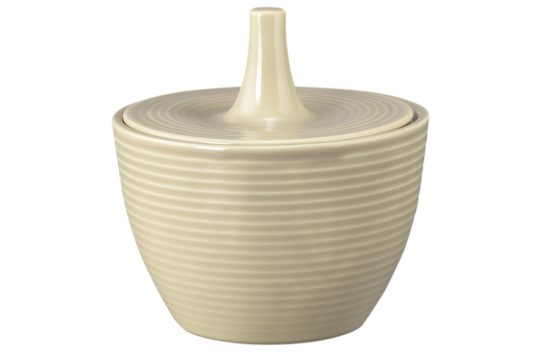 Beat sand-beige: Sugar bowl 270 ml, Seltmann porcelain