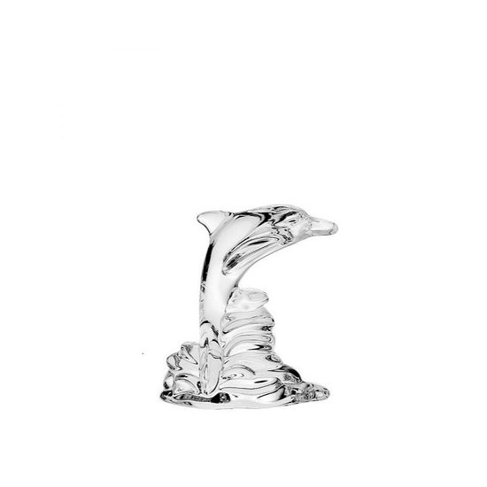 Crystal dolphin 6,9 cm, Crystal Bohemia Poděbrady