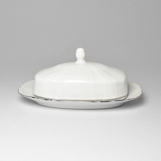 Butter dish, Thun 1794 Carlsbad porcelain