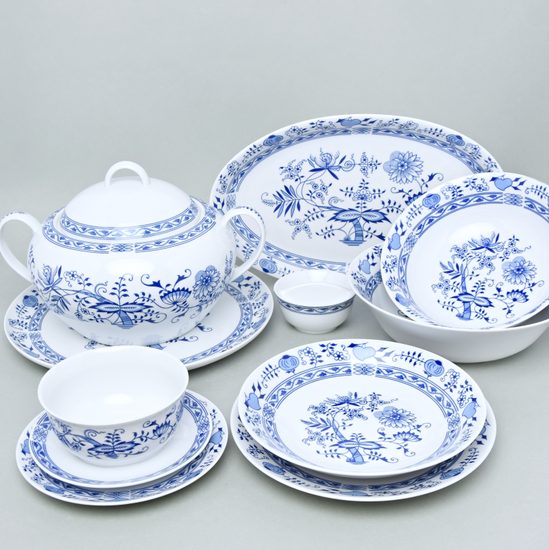 Jídelní sada pro 6 osob, Henrietta, Thun 1794, karlovarský porcelán