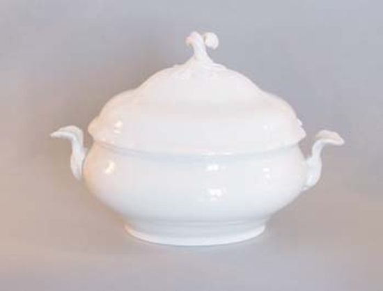 Vegetable (soup) bowl 3,00 l, White, Cesky porcelan a.s.