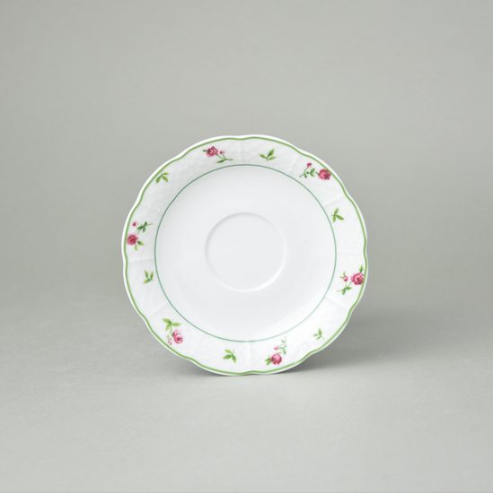 Podšálek 135 mm, Thun 1794, karlovarský porcelán, MENUET 80289