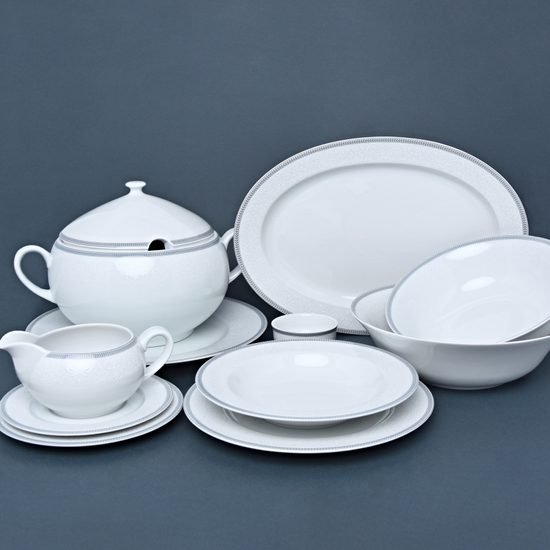 Dining set for 6 persons, Thun 1794 Carlsbad porcelain, OPAL 80446