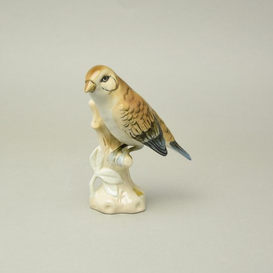Bird on a small trunk 16,5 cm, Luxor, Royal Dux Bohemia