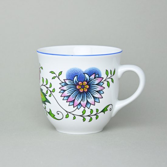 Mug Mirek 400 ml, COLOURED ONION PATTERN