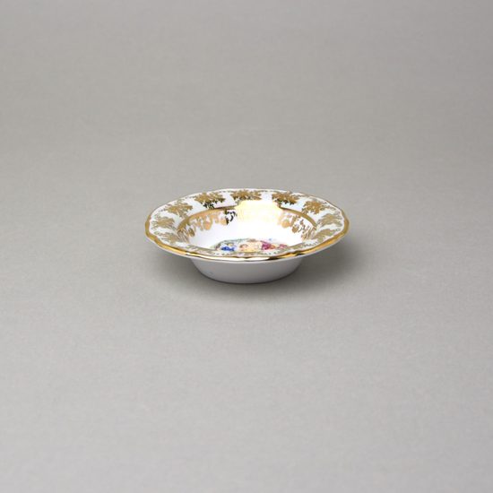 Small side bowl Rozetka 10,5 cm, The Three Graces, QueensCrown porcelain