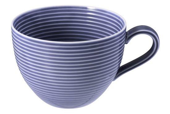 Beat modrá lilac: Šálek 350 ml snídaňový/na mléko, porcelán Seltmann