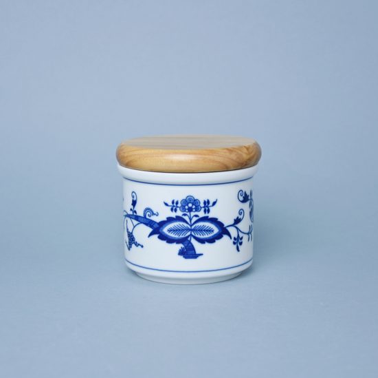Jar A - small 8 x 9,7 cm, Original Blue Onion Pattern