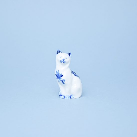 Cat 8,3 x 4,5 x 4 cm, Original Blue Onion pattern