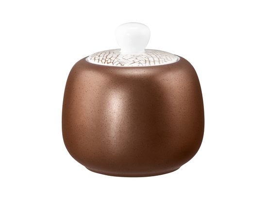 Liberty bronz: Cukřenka 0,26 l, porcelán Seltmann