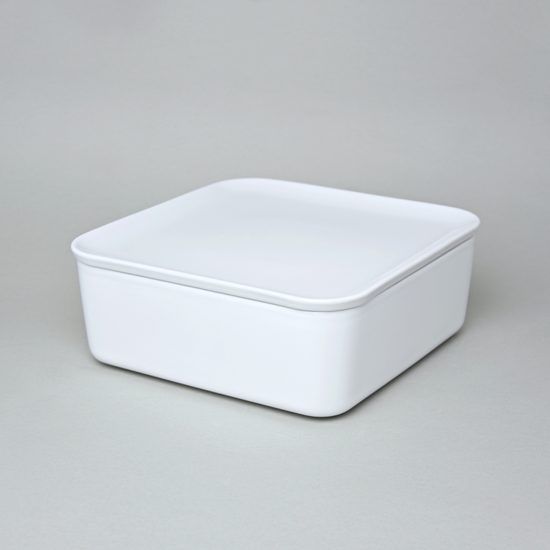 Mísa zapékací s víkem 24 x 24 x 8 cm, NO LIMITS, porcelán Seltmann